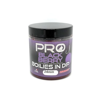 STARBAITS Boilies in Dip PRO Blackberry 150 g