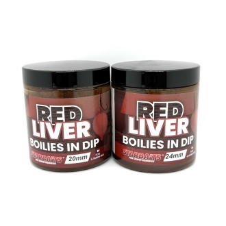 STARBAITS Boilies in Dip Concept Red Liver 150 g