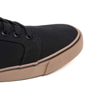 FOX Boty Black Canvas Shoe