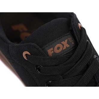 FOX Boty Black Canvas Shoe