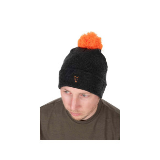 FOX Čepice Collection Bobble Hat Black/Orange