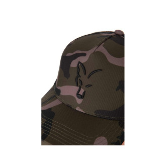 FOX Kšiltovka Black Camo Trucker Cap