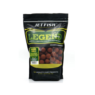 JET FISH Legend Range Boilie Banán Chilli 1kg