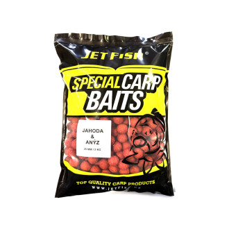 JET FISH Special Carp Boilie Jahoda Anýz 2kg