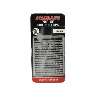 STARBAITS Zarážky na boilies Bait Stopper Pop UP Fluo 240ks